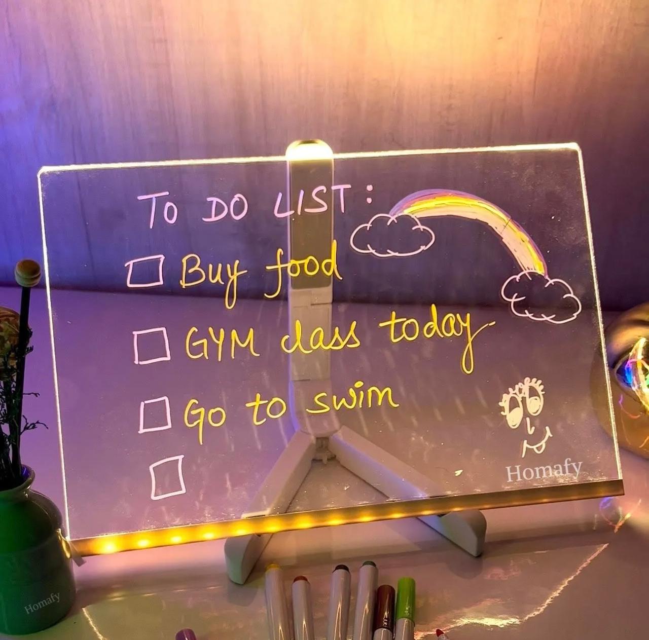 Acrylic LED Writing Pad