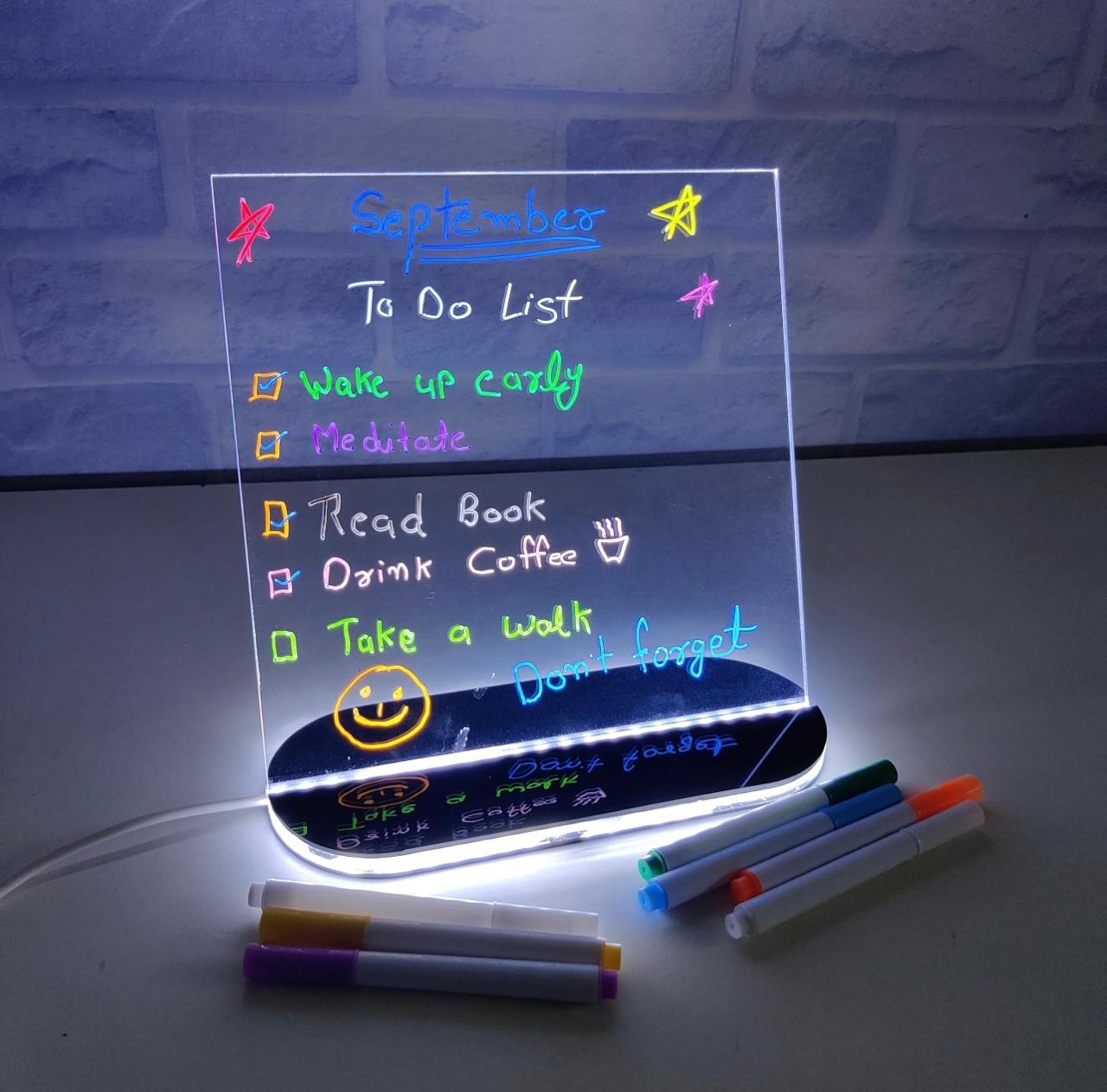 Acrylic LED Writing Pad