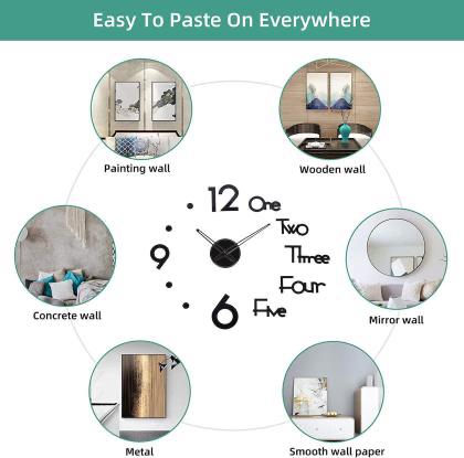 Living Room Designer Wall Clock